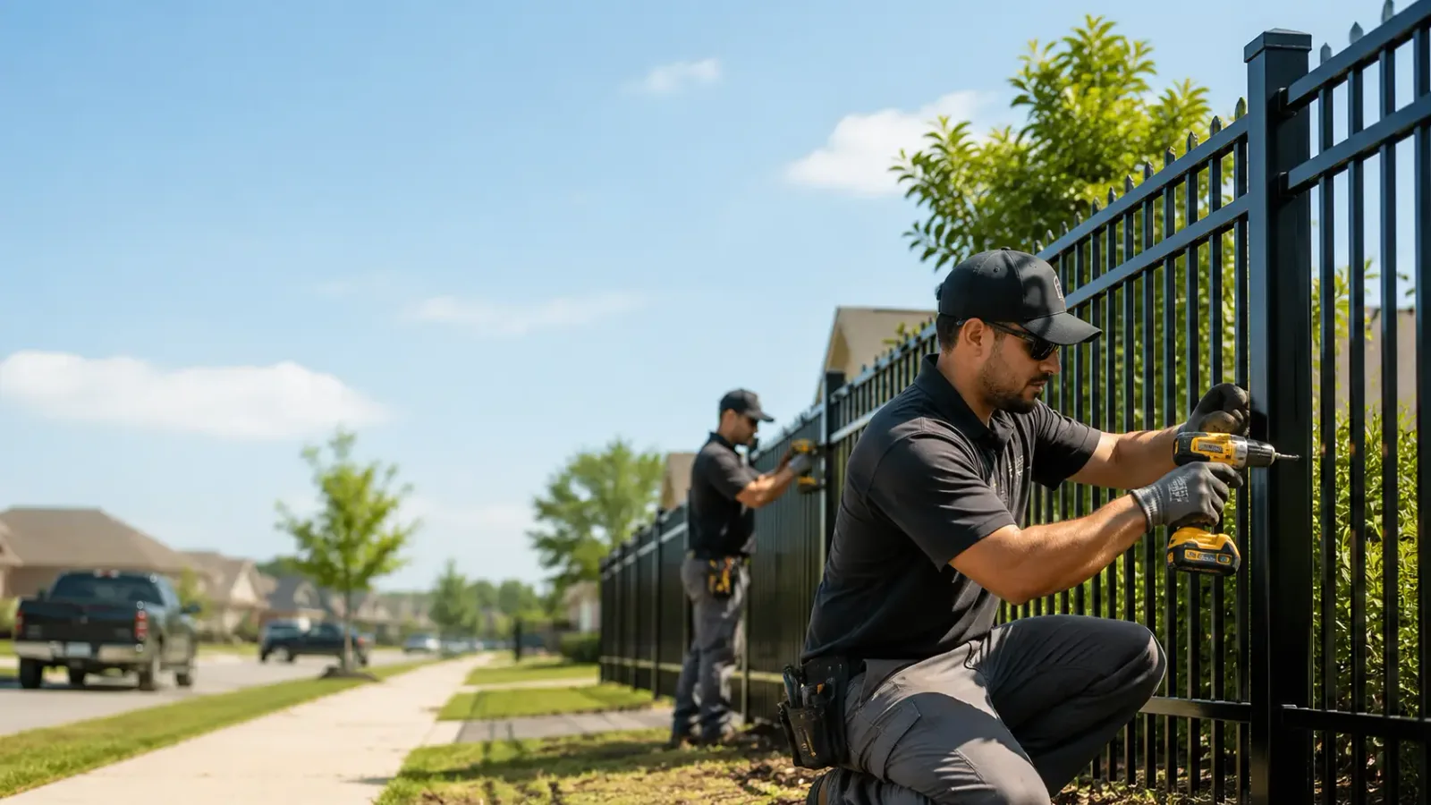 Metal Fence Installation in Crenshaw, MS